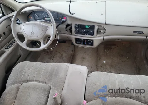 2001 Buick Century Custom from USA, damaged, VIN 2G4WS52J311239938